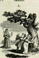 An illustration from Emblems, divine and moral (1818)