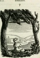 An illustration from Emblems, divine and moral (1818)