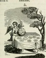 An illustration from Emblems, divine and moral (1818)