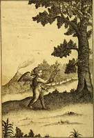 An illustration from Emblems of love, in four languages. Dedicated to the ladys by Ph. Ayres, esq (1600)