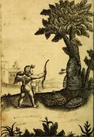An illustration from Emblems of love, in four languages. Dedicated to the ladys by Ph. Ayres, esq (1600)
