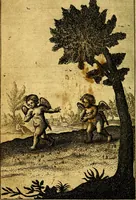 An illustration from Emblems of love, in four languages. Dedicated to the ladys by Ph. Ayres, esq (1600)