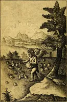 An illustration from Emblems of love, in four languages. Dedicated to the ladys by Ph. Ayres, esq (1600)