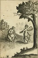 An illustration from Emblems of love, in four languages : dedicated to the ladys (1683)
