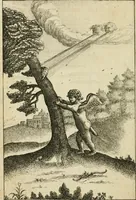 An illustration from Emblems of love, in four languages : dedicated to the ladys (1683)