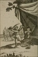 An illustration from Emblems of love in four languages : dedicated to the ladys (1747)