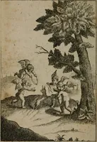 An illustration from Emblems of love in four languages : dedicated to the ladys (1747)
