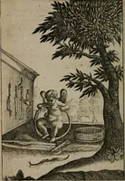 An illustration from Emblems of love in four languages : dedicated to the ladys (1747)