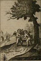 An illustration from Emblems of love in four languages : dedicated to the ladys (1747)