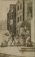 An illustration from Emblems of love in four languages : dedicated to the ladys (1747)