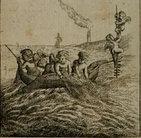 An illustration from Emblems of love in four languages : dedicated to the ladys (1747)