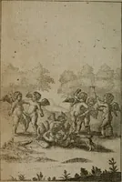 An illustration from Emblems of love in four languages : dedicated to the ladys (1747)