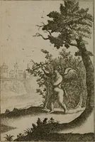 An illustration from Emblems of love in four languages : dedicated to the ladys (1747)
