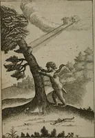 An illustration from Emblems of love in four languages : dedicated to the ladys (1747)