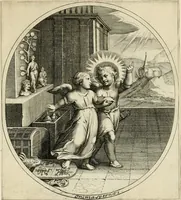 An illustration from Emblesmes de l'amour diuin (1690)