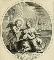 Picture 9 of 26 from Emblesmes de l'amour diuin (1690), leaf 20