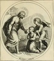 Picture 13 of 26 from Emblesmes de l'amour diuin (1690), leaf 28