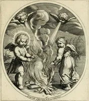 Picture 16 of 26 from Emblesmes de l'amour diuin (1690), leaf 34