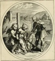 Picture 22 of 26 from Emblesmes de l'amour diuin (1690), leaf 46
