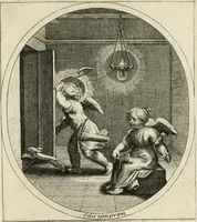 Picture 25 of 26 from Emblesmes de l'amour diuin (1690), leaf 52