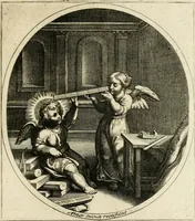 Picture 26 of 26 from Emblesmes de l'amour diuin (1690), leaf 54