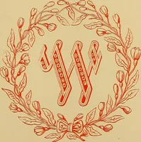 An illustration from The embroiderer's book of design : containing initials, emblems, cyphers, monograms, ornamental borders, ecclesiastical devices, mediæval and modern alphabets, and national emblems (1891)