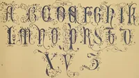 An illustration from The embroiderer's book of design : containing initials, emblems, cyphers, monograms, ornamental borders, ecclesiastical devices, mediæval and modern alphabets, and national emblems (1891)