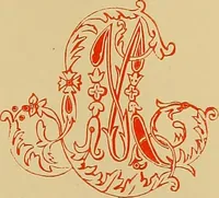 An illustration from The embroiderer's book of design : containing initials, emblems, cyphers, monograms, ornamental borders, ecclesiastical devices, mediæval and modern alphabets, and national emblems (1891)