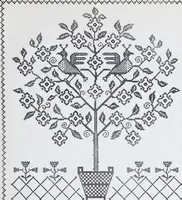 An illustration from Embroidery : a collection of articles on subjects connected with the study of fine needlework, including stitches, materials, methods of work, and designing, and history ... (1909)