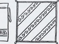 Picture 72 of 135 from Embroidery : a collection of articles on subjects connected with the study of fine needlework, including stitches, materials, methods of work, and designing, and history ... (1909), leaf 137