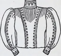 An illustration from Embroidery : a collection of articles on subjects connected with the study of fine needlework, including stitches, materials, methods of work, and designing, and history ... (1909)