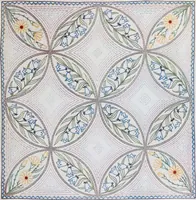 Picture 85 of 135 from Embroidery : a collection of articles on subjects connected with the study of fine needlework, including stitches, materials, methods of work, and designing, and history ... (1909), leaf 148
