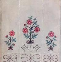 Picture 89 of 135 from Embroidery : a collection of articles on subjects connected with the study of fine needlework, including stitches, materials, methods of work, and designing, and history ... (1909), leaf 156