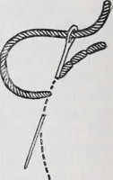 An illustration from Embroidery : a collection of articles on subjects connected with the study of fine needlework, including stitches, materials, methods of work, and designing, and history ... (1909)