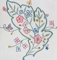 Picture 132 of 135 from Embroidery : a collection of articles on subjects connected with the study of fine needlework, including stitches, materials, methods of work, and designing, and history ... (1909), leaf 226