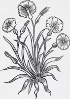 An illustration from Embroidery : a collection of articles on subjects connected with the study of fine needlework, including stitches, materials, methods of work, and designing, and history ... (1909)