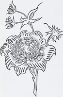An illustration from Embroidery : a collection of articles on subjects connected with the study of fine needlework, including stitches, materials, methods of work, and designing, and history ... (1909)