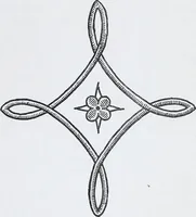 An illustration from Embroidery : a collection of articles on subjects connected with the study of fine needlework, including stitches, materials, methods of work, and designing, and history ... (1909)