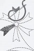 An illustration from Embroidery : a collection of articles on subjects connected with the study of fine needlework, including stitches, materials, methods of work, and designing, and history ... (1909)