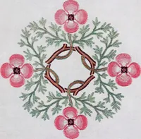 Picture 37 of 135 from Embroidery : a collection of articles on subjects connected with the study of fine needlework, including stitches, materials, methods of work, and designing, and history ... (1909), leaf 70