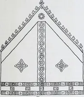 Picture 39 of 135 from Embroidery : a collection of articles on subjects connected with the study of fine needlework, including stitches, materials, methods of work, and designing, and history ... (1909), leaf 74