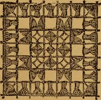 An illustration from Embroidery and fancy work, containing directions for embroidering, painting, modelling, carving, etc (1899)