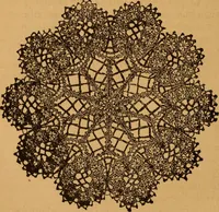 An illustration from Embroidery and fancy work, containing directions for embroidering, painting, modelling, carving, etc (1899)