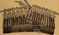 An illustration from Embroidery and fancy work, containing directions for embroidering, painting, modelling, carving, etc (1899)