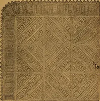 An illustration from Embroidery and fancy work, containing directions for embroidering, painting, modelling, carving, etc (1899)