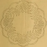 An illustration from Embroidery hints: Fall and Winter 1910 (1910)