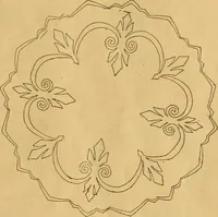 An illustration from Embroidery hints: Fall and Winter 1910 (1910)