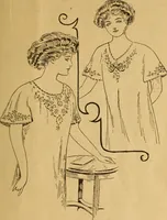 An illustration from Embroidery hints: Fall and Winter 1910 (1910)