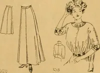An illustration from Embroidery hints: Fall and Winter 1910 (1910)