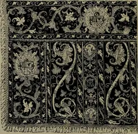 An illustration from Embroidery and lace: their manufacture and history from the remotest antiquity to the present day. A handbook for amateurs, collectors and general readers (1888)